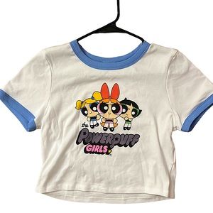 Cottonon Powerpuff Girls cropped T-Shirt